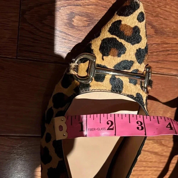 Macy’s INC Leopard Print Slingback Heels Sz 10 - Picture 9 of 16